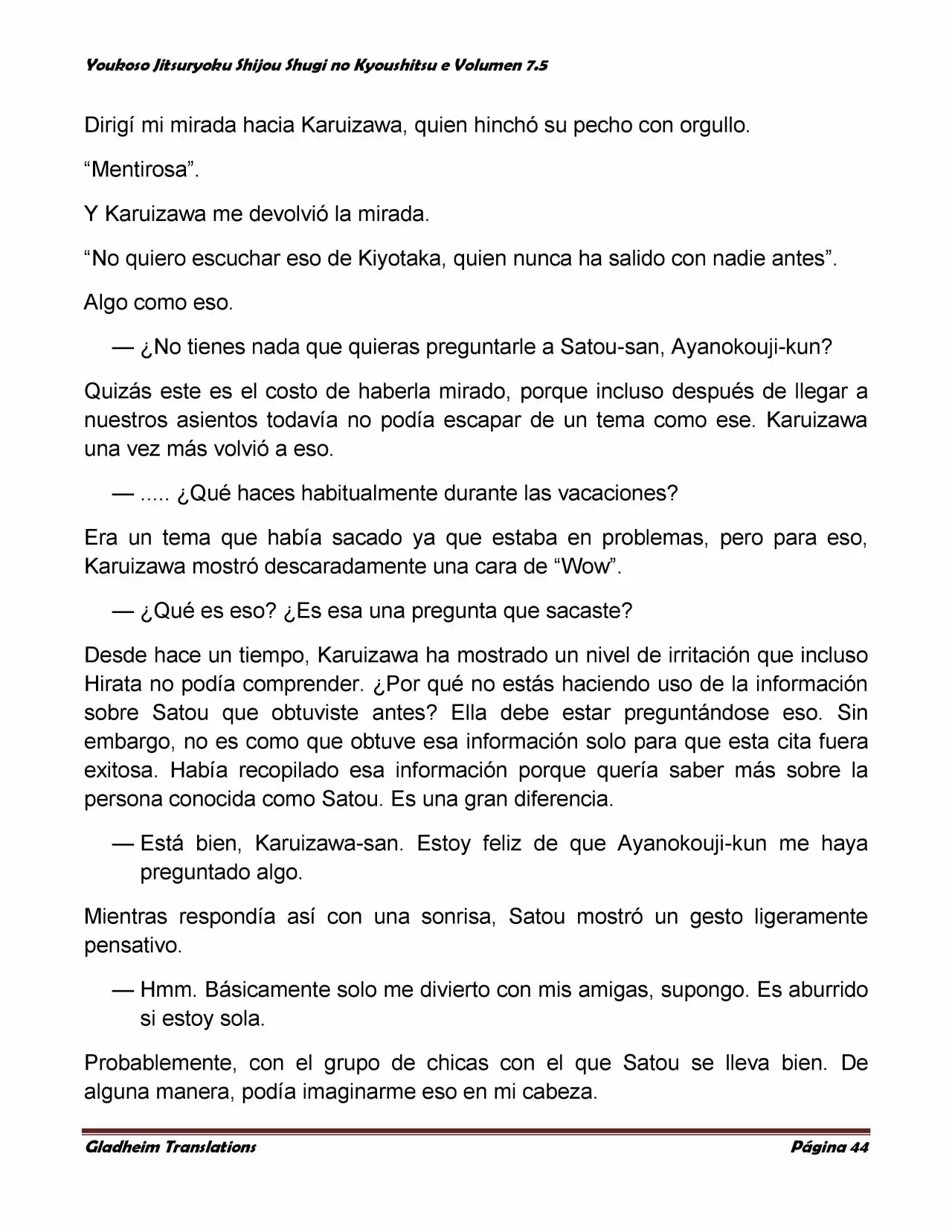 Página 44 del Manga