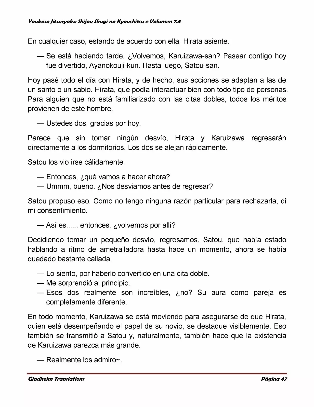 Página 47 del Manga