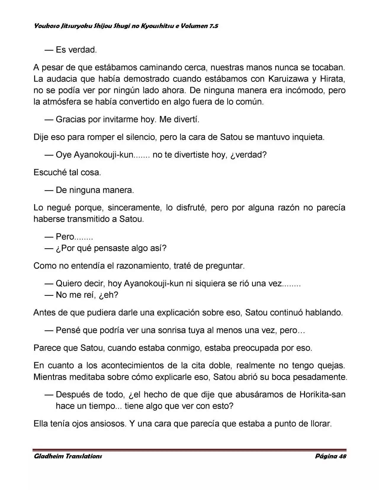 Página 48 del Manga