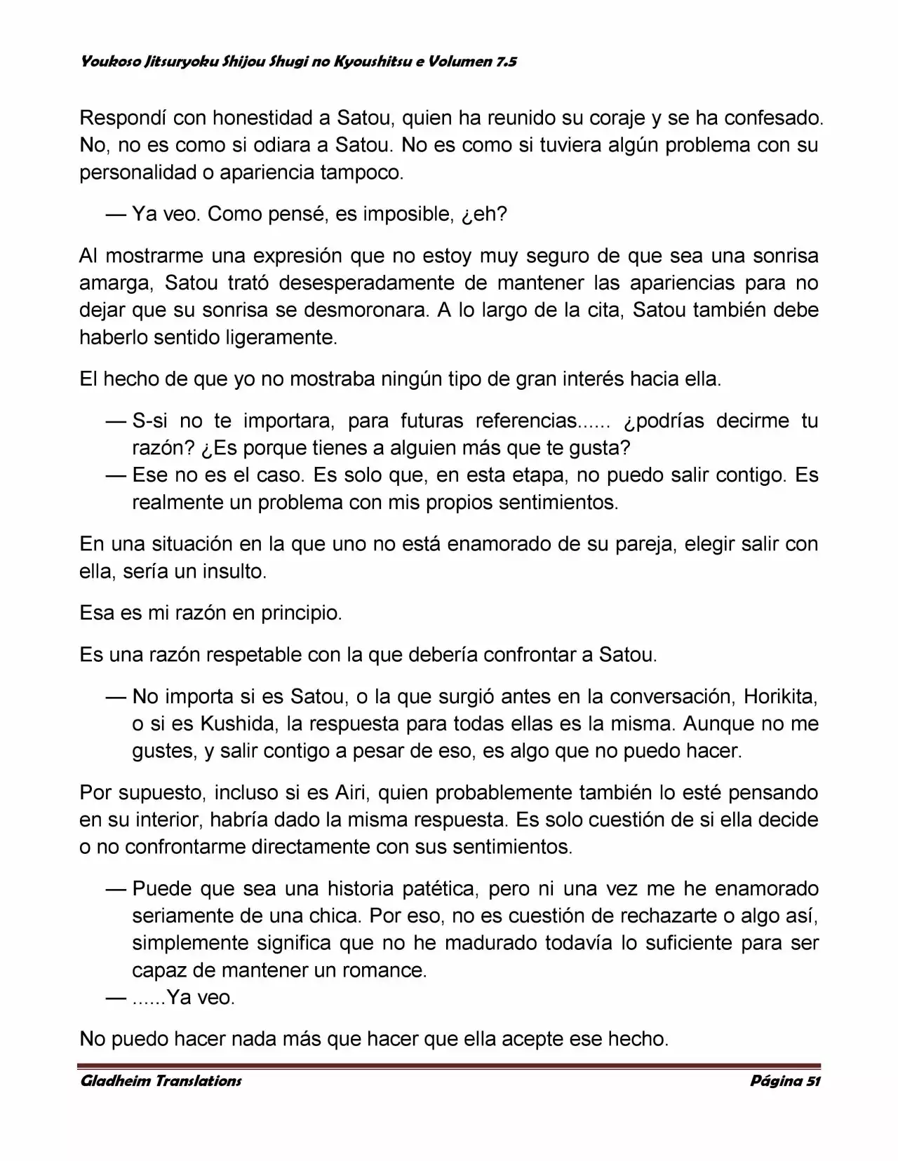 Página 51 del Manga