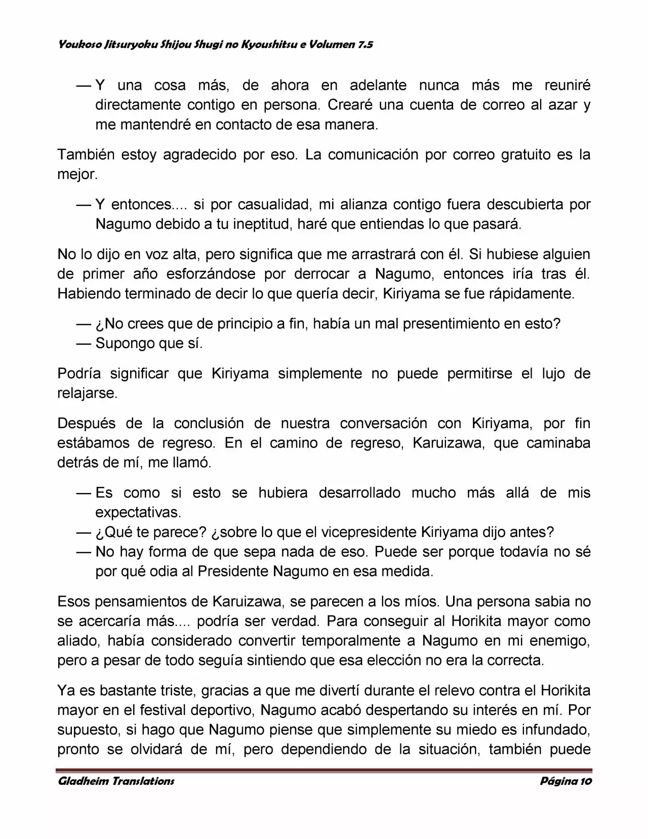 Página 10 del Manga