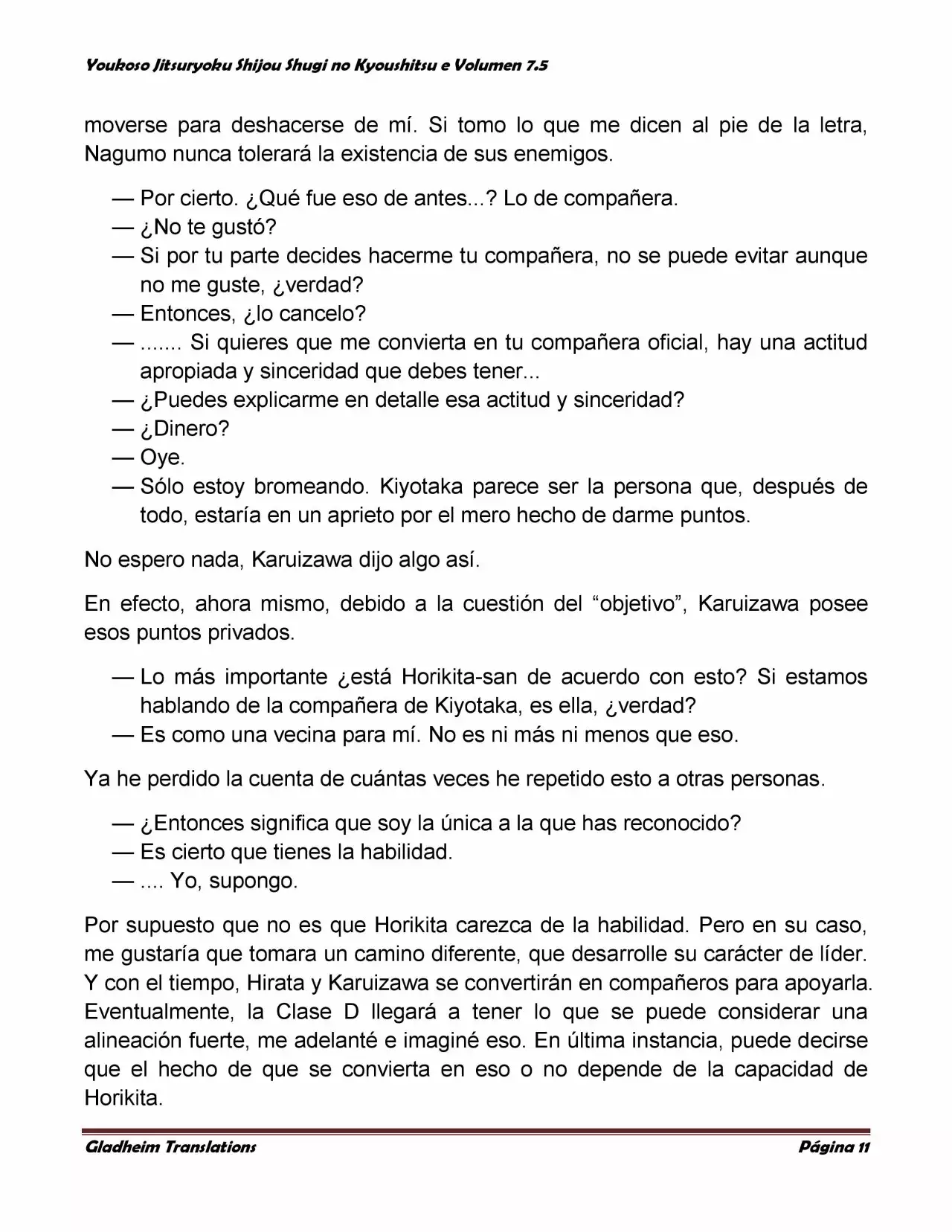 Página 11 del Manga