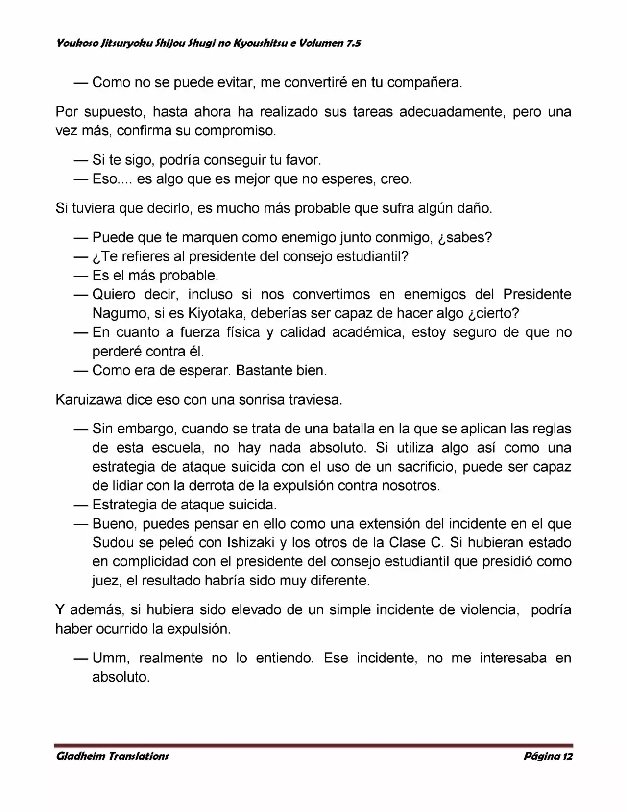 Página 12 del Manga