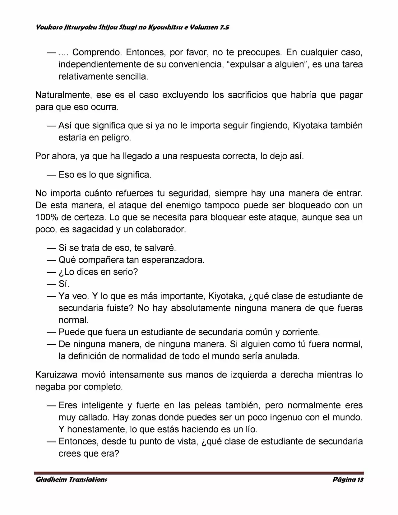 Página 13 del Manga