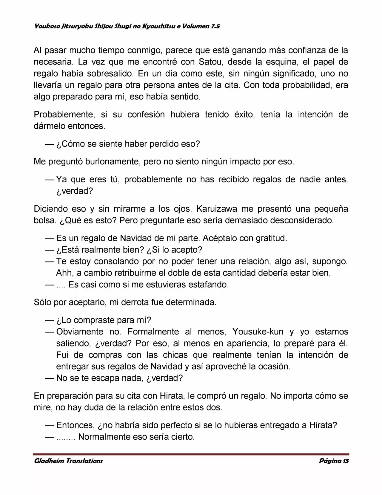 Página 15 del Manga