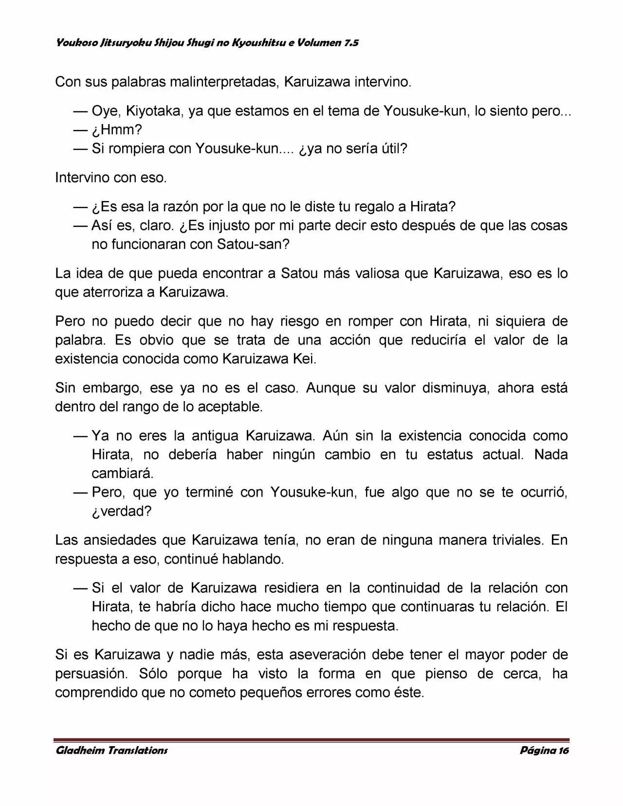 Página 16 del Manga