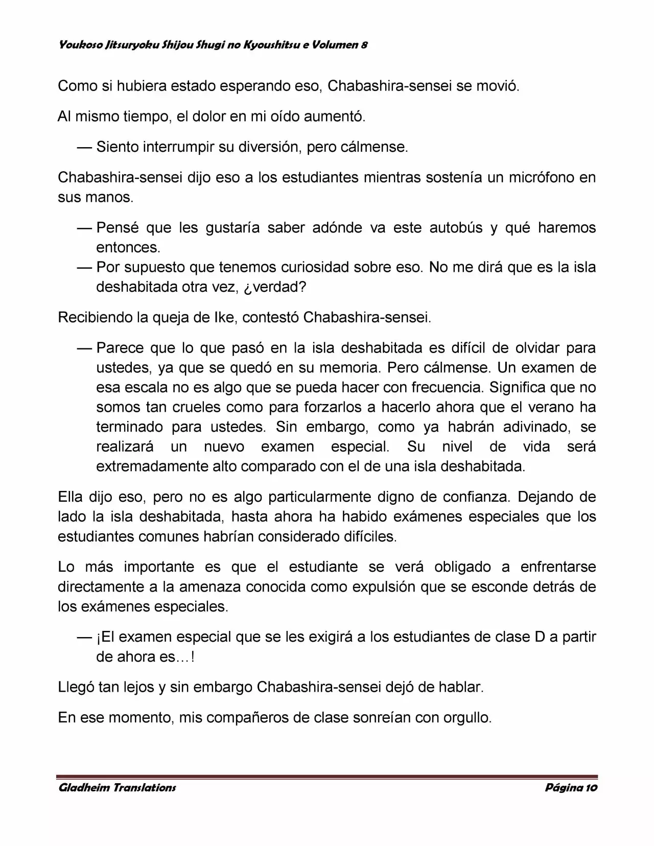 Página 10 del Manga