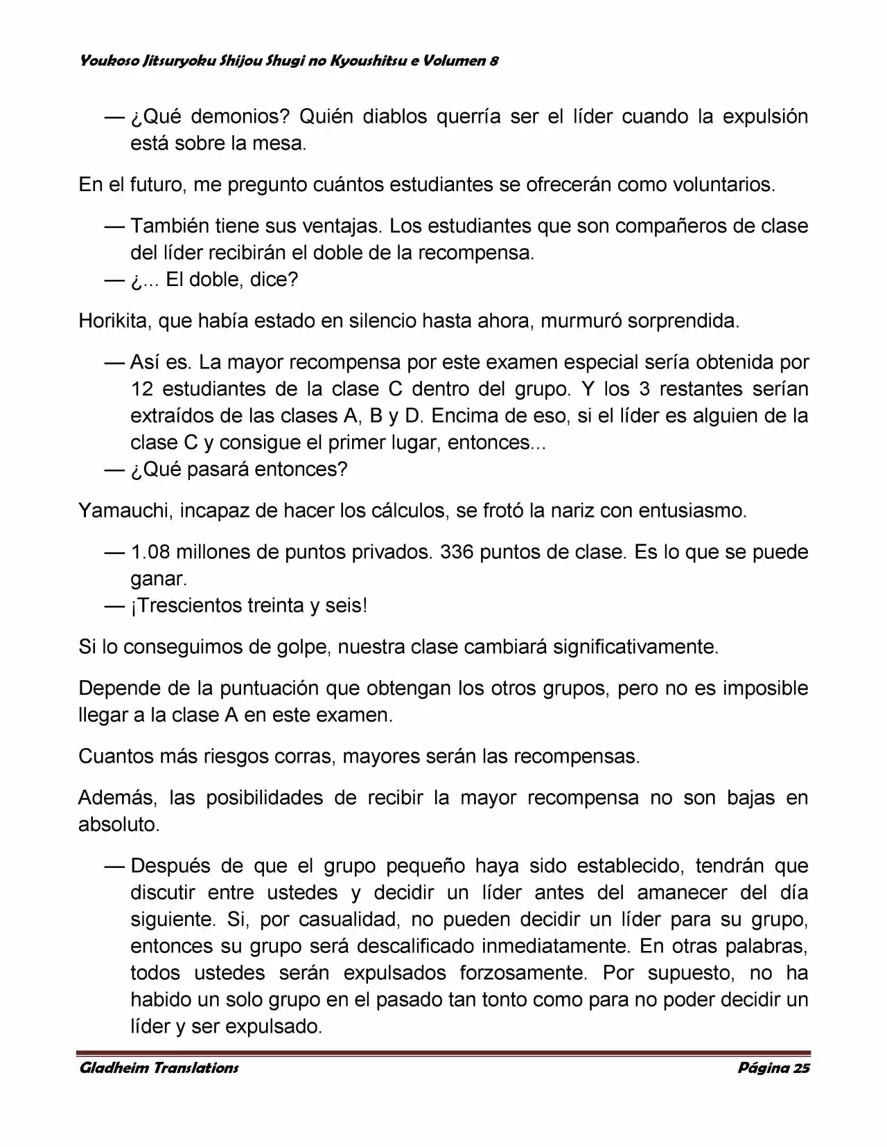 Página 25 del Manga