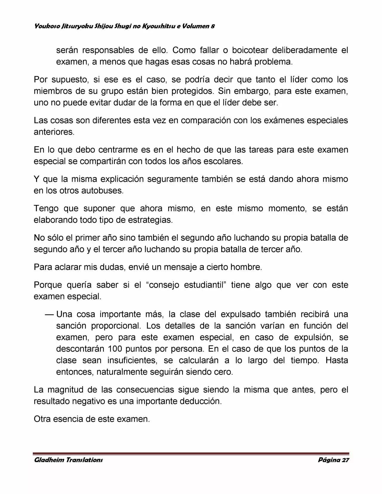 Página 27 del Manga