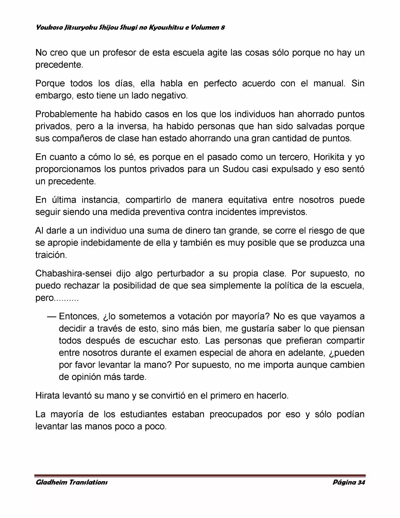 Página 34 del Manga