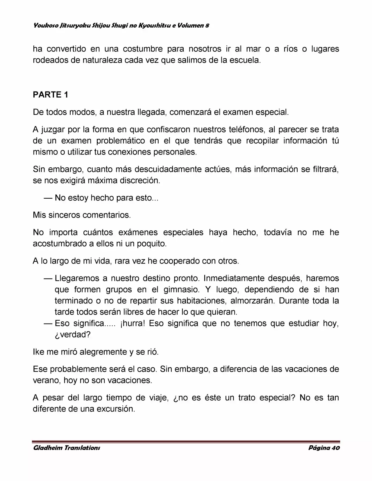 Página 40 del Manga