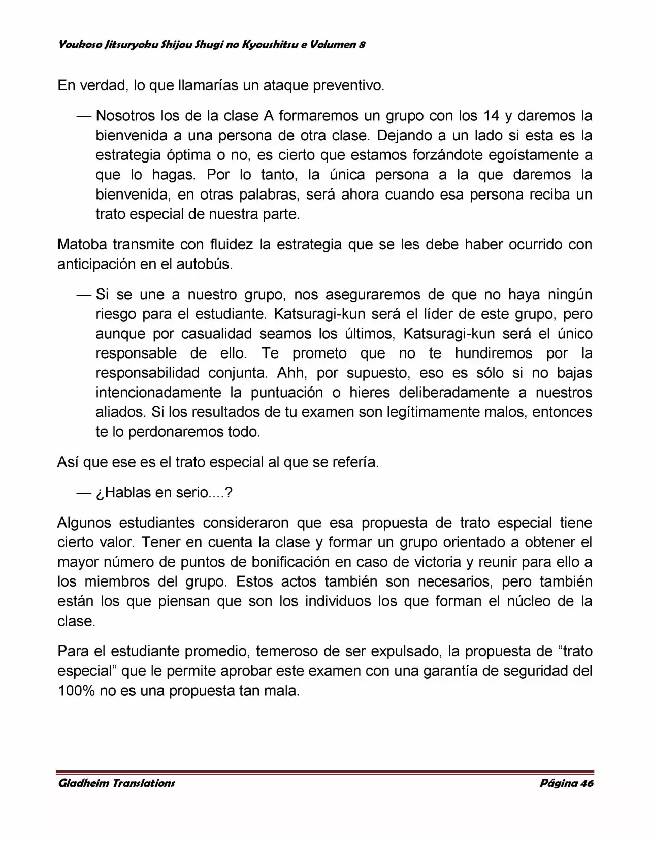 Página 46 del Manga