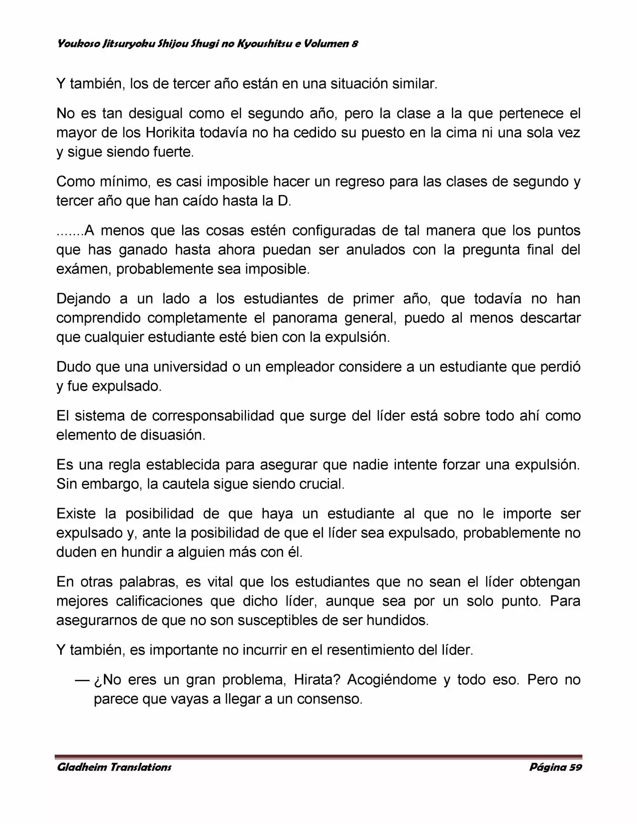 Página 59 del Manga