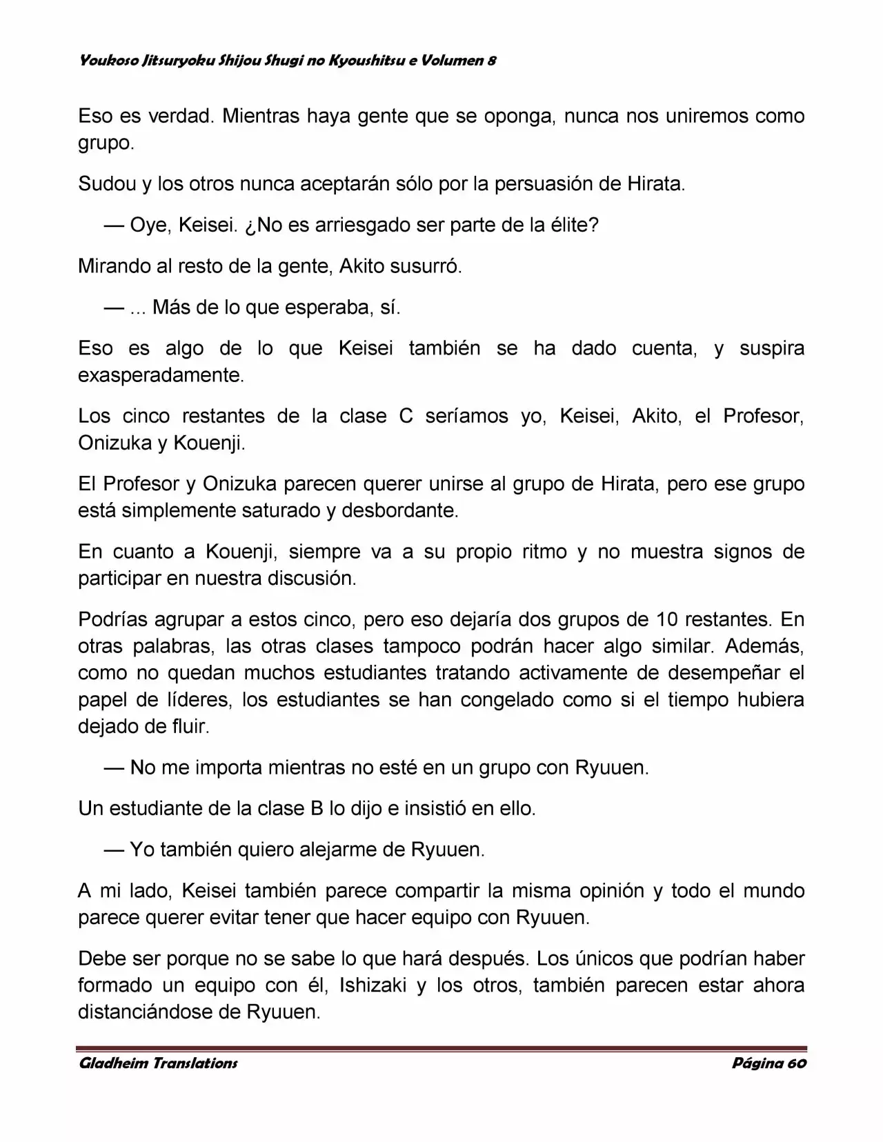 Página 60 del Manga
