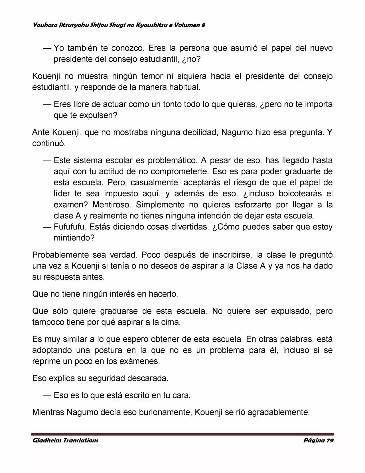 Página 79 del Manga