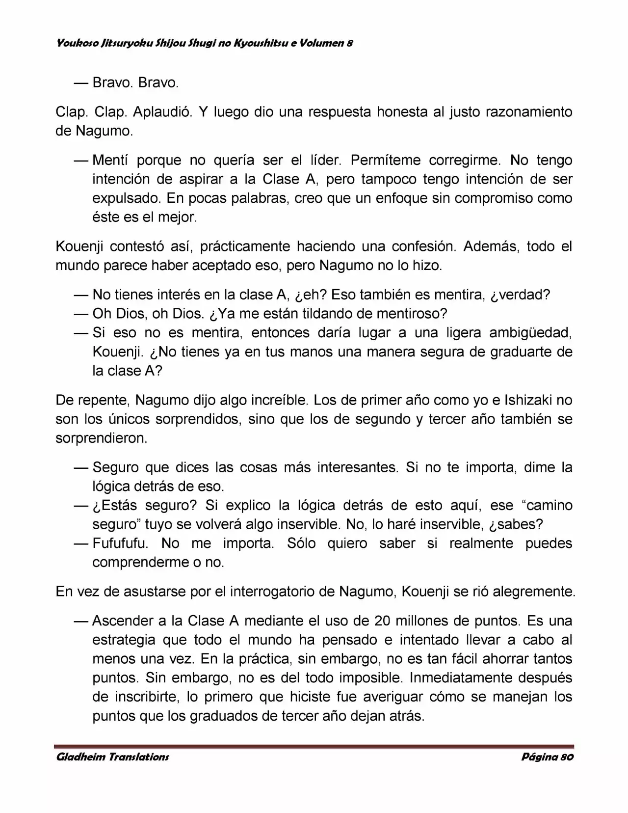 Página 80 del Manga
