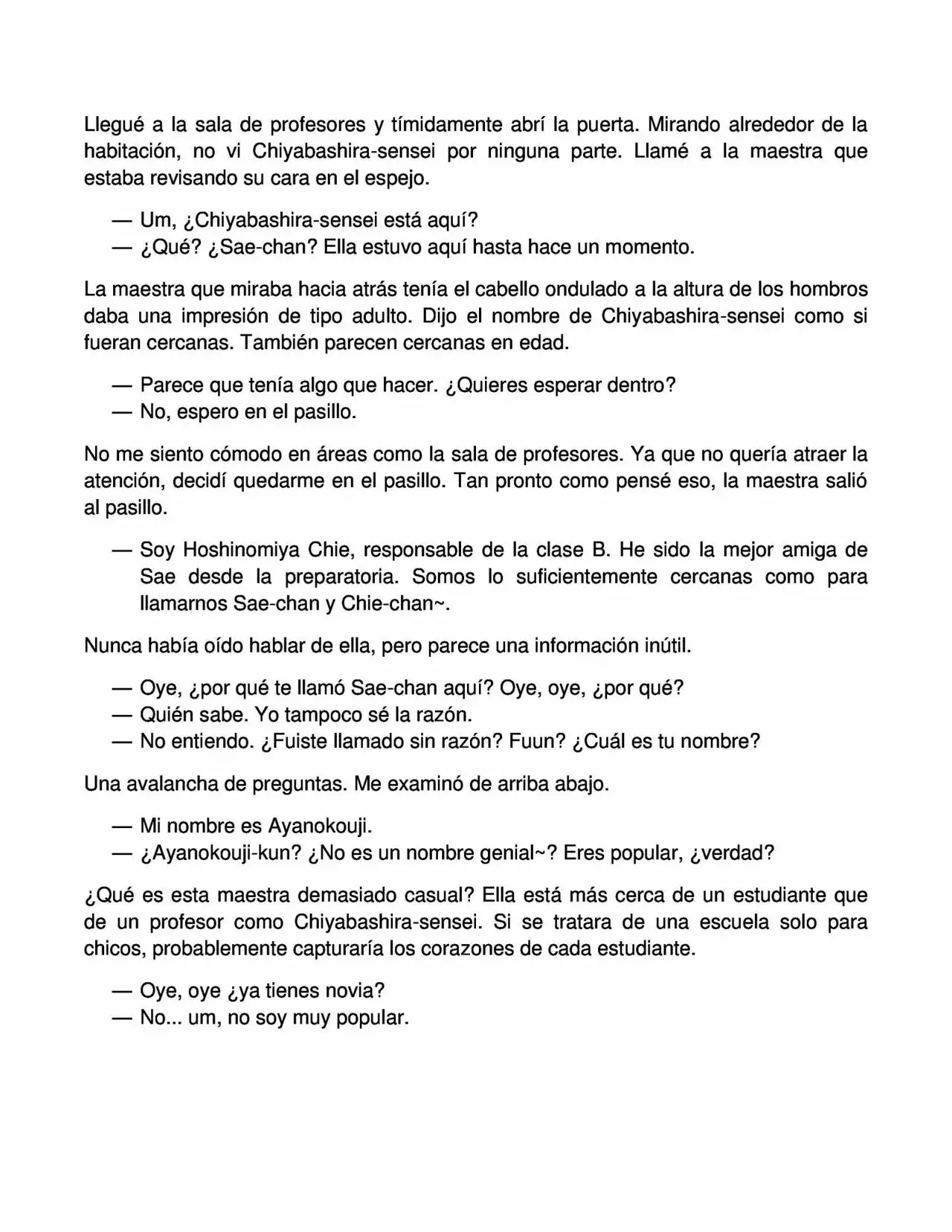 Página 20 del Manga