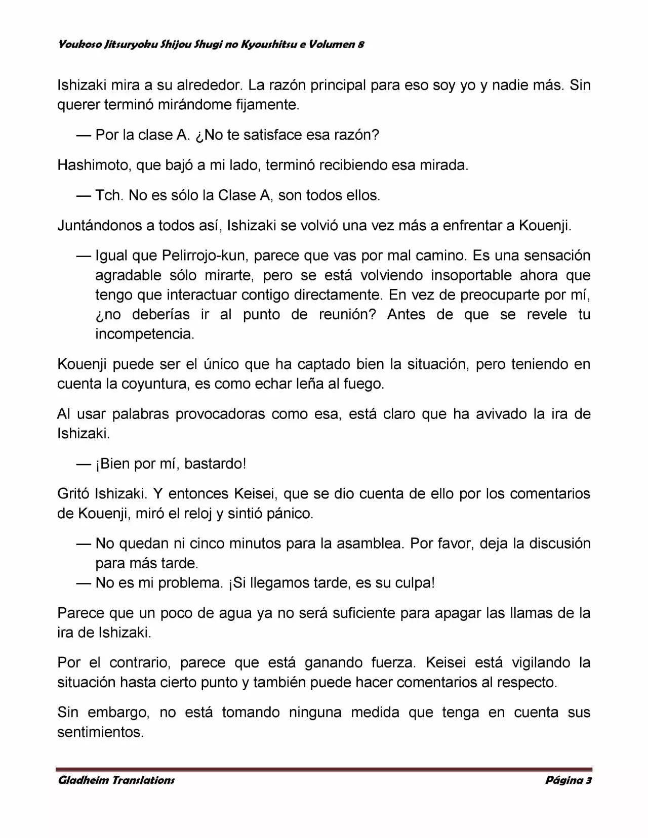 Página 3 del Manga