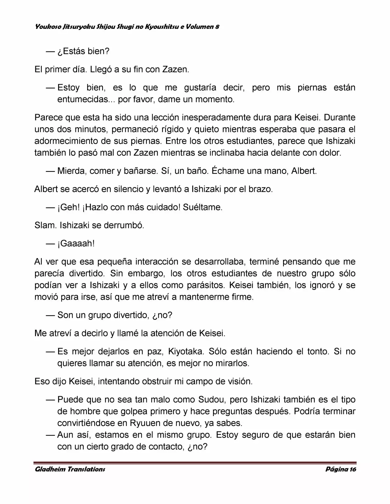 Página 16 del Manga