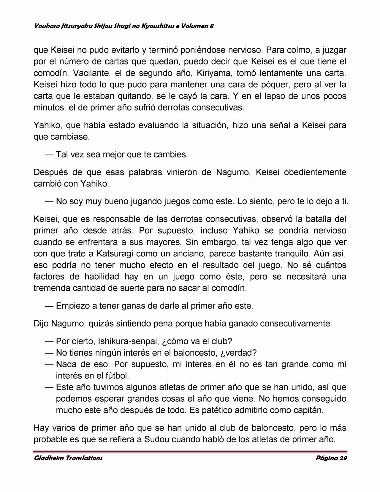 Página 29 del Manga