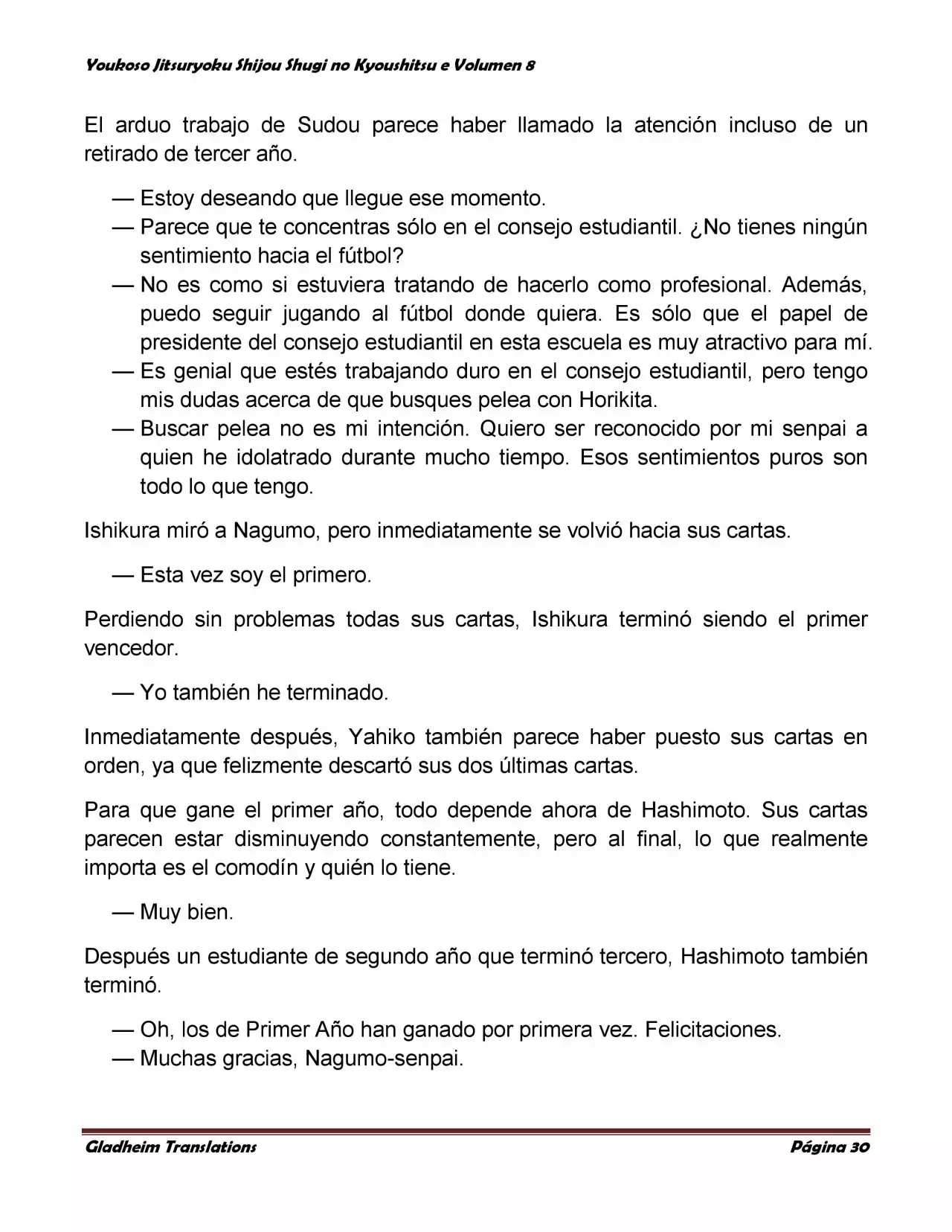 Página 30 del Manga