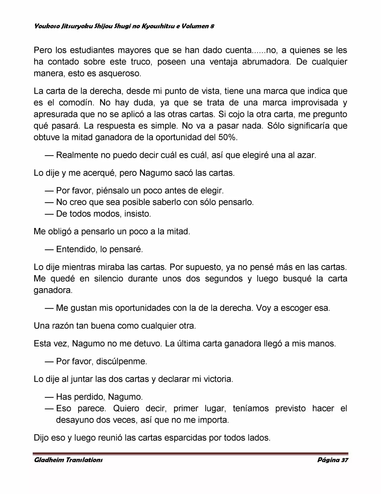 Página 37 del Manga