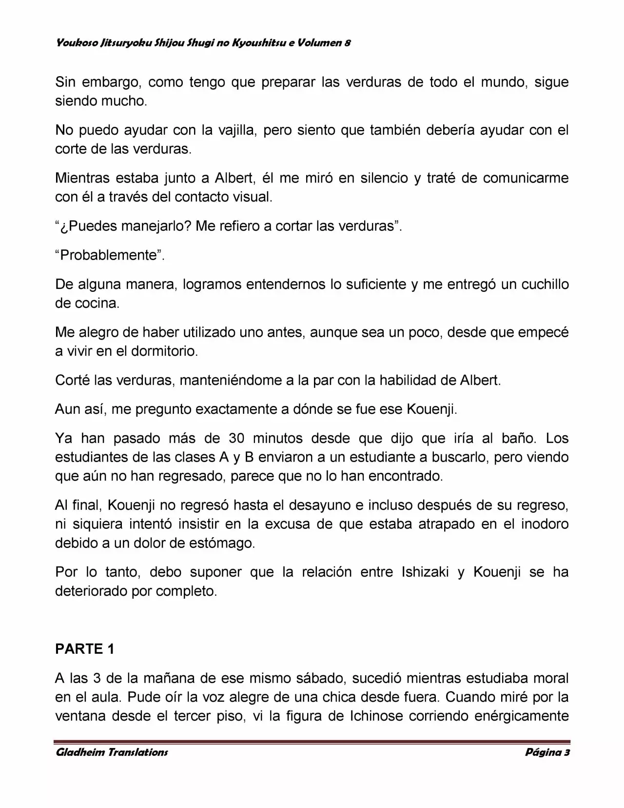 Página 3 del Manga