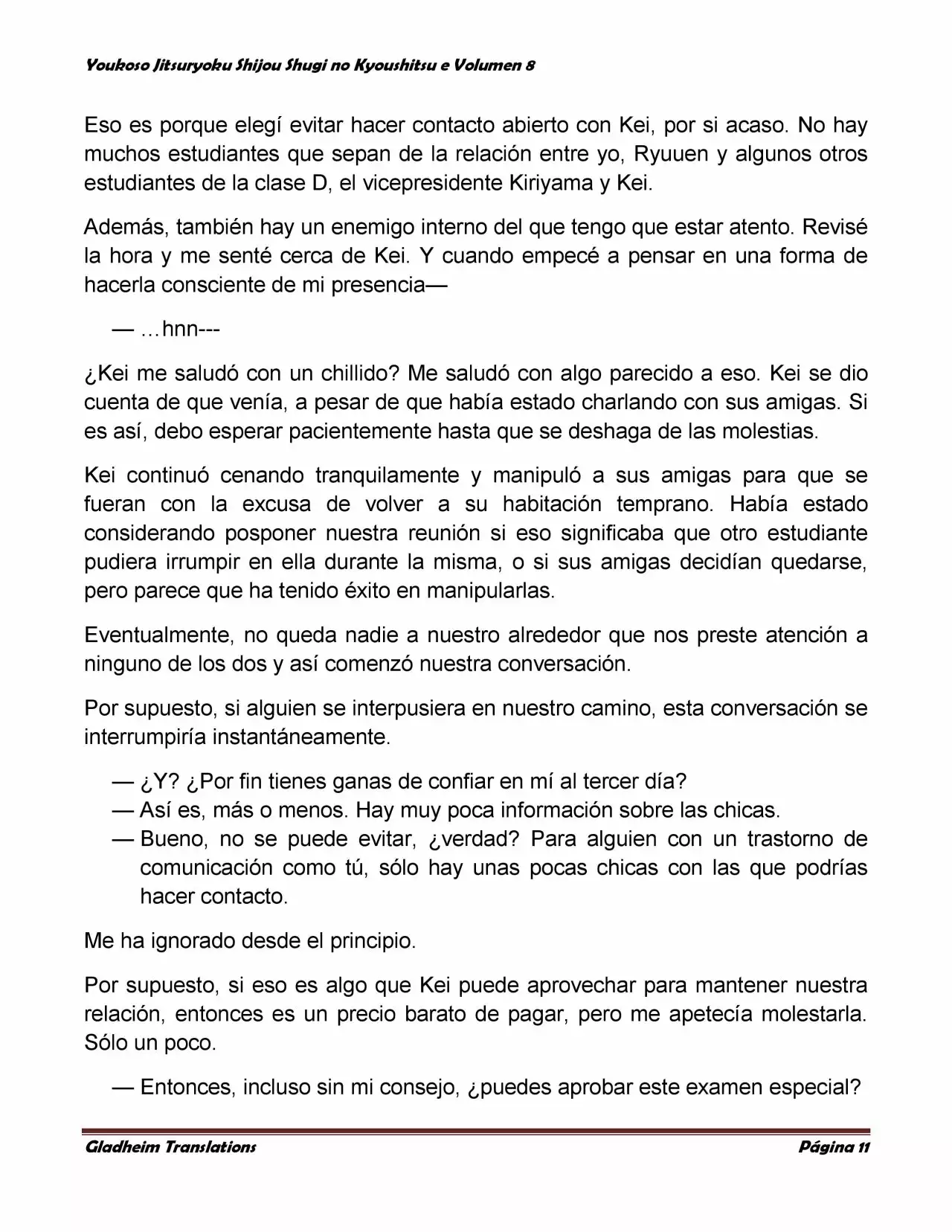 Página 11 del Manga