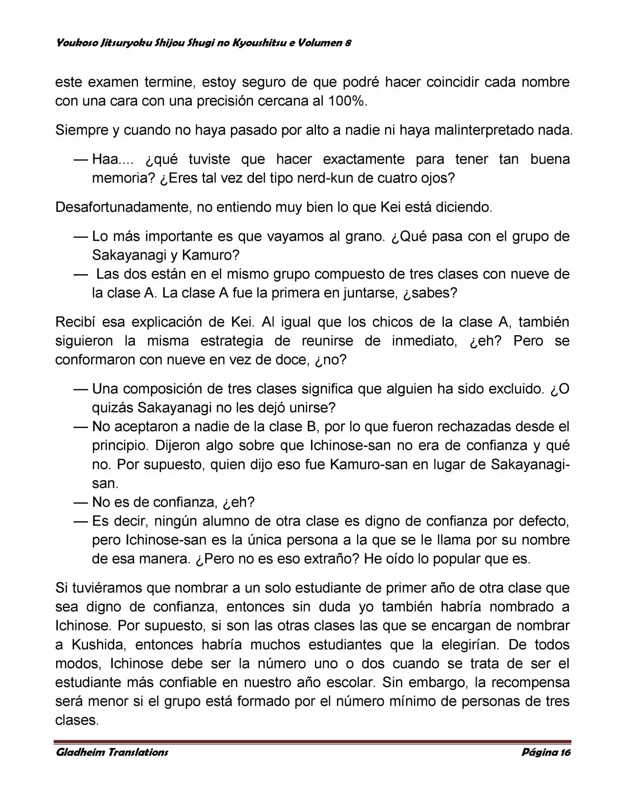 Página 16 del Manga