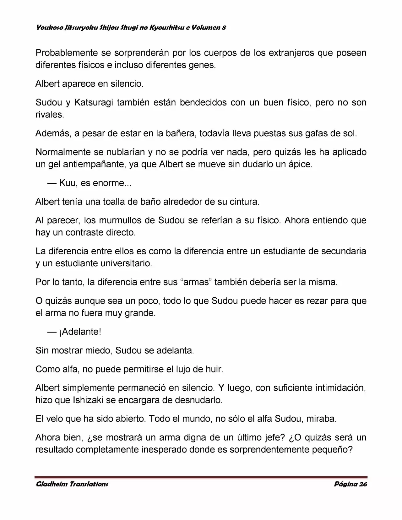 Página 26 del Manga