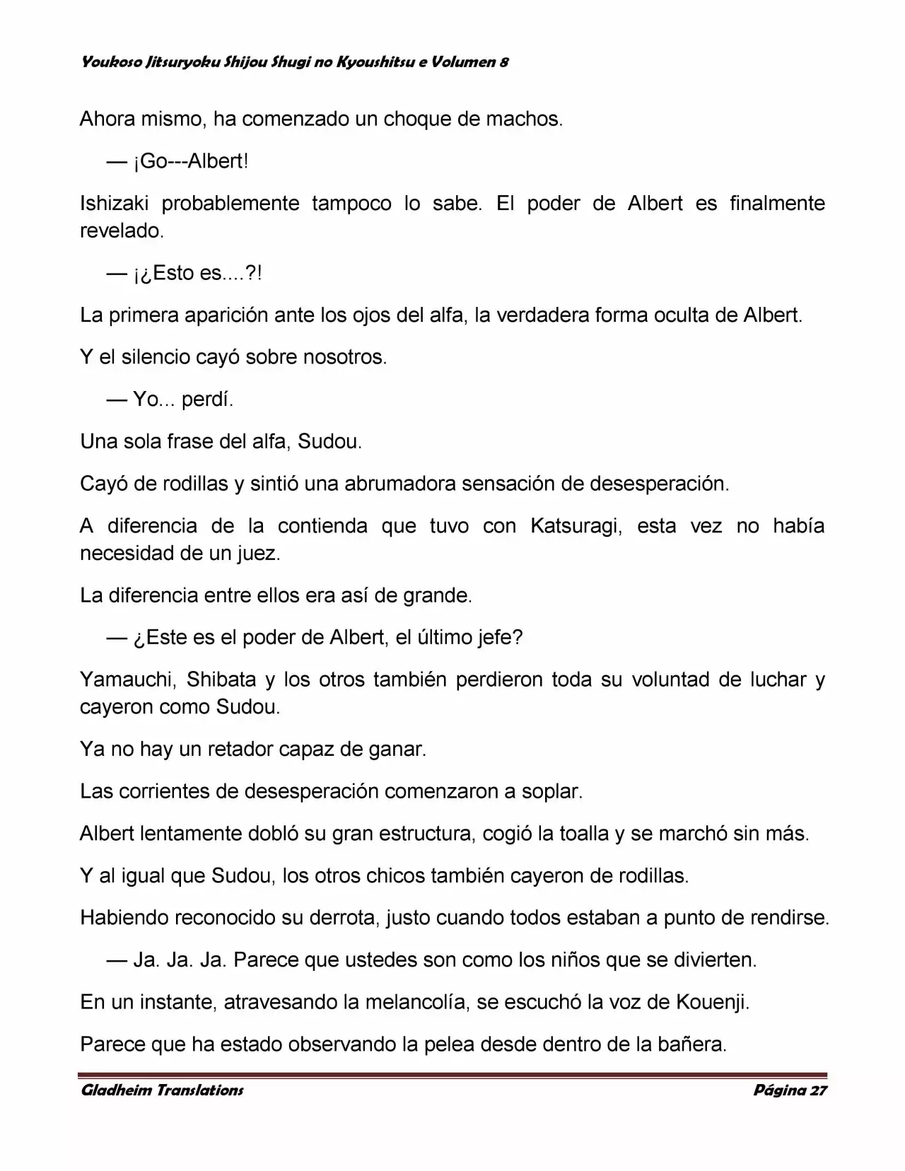 Página 27 del Manga