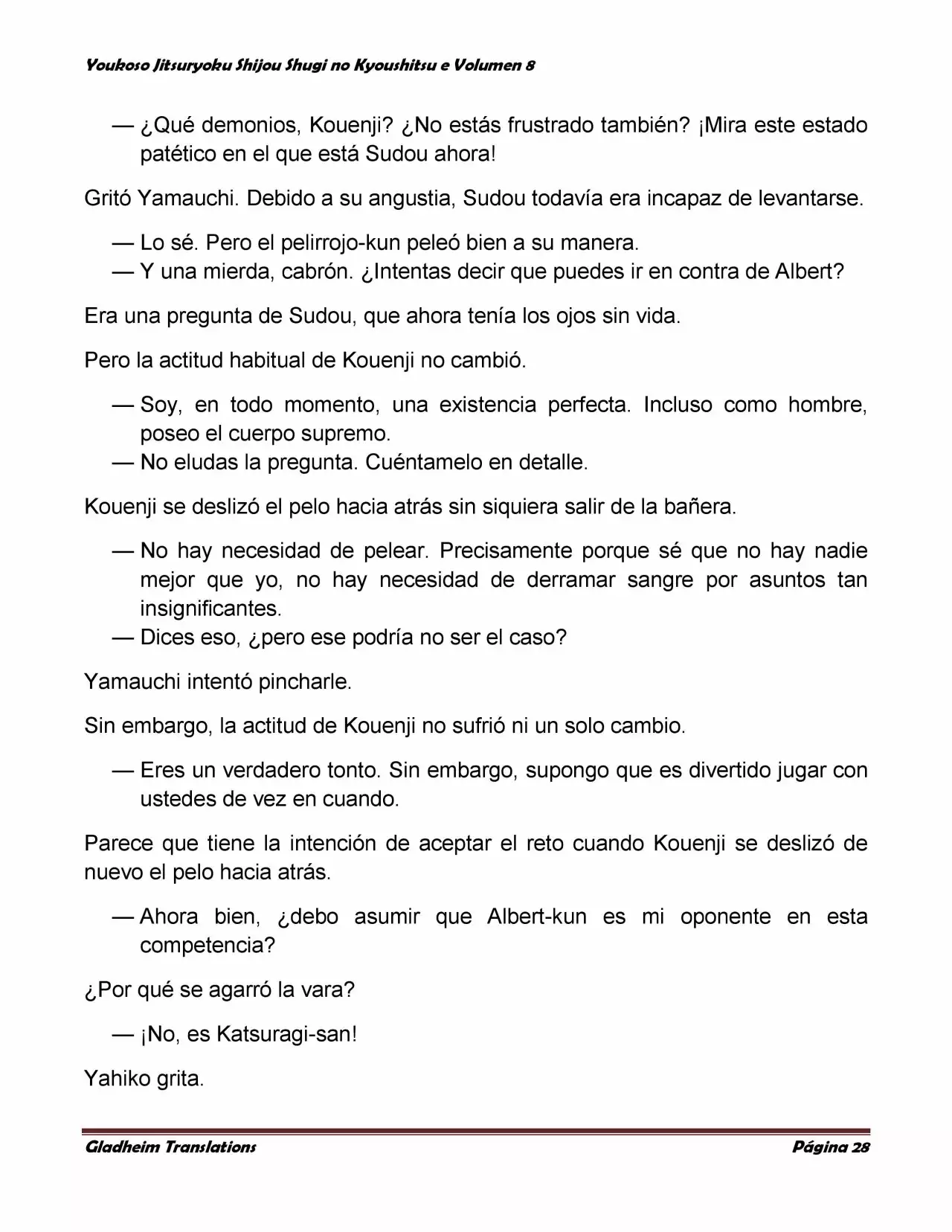 Página 28 del Manga