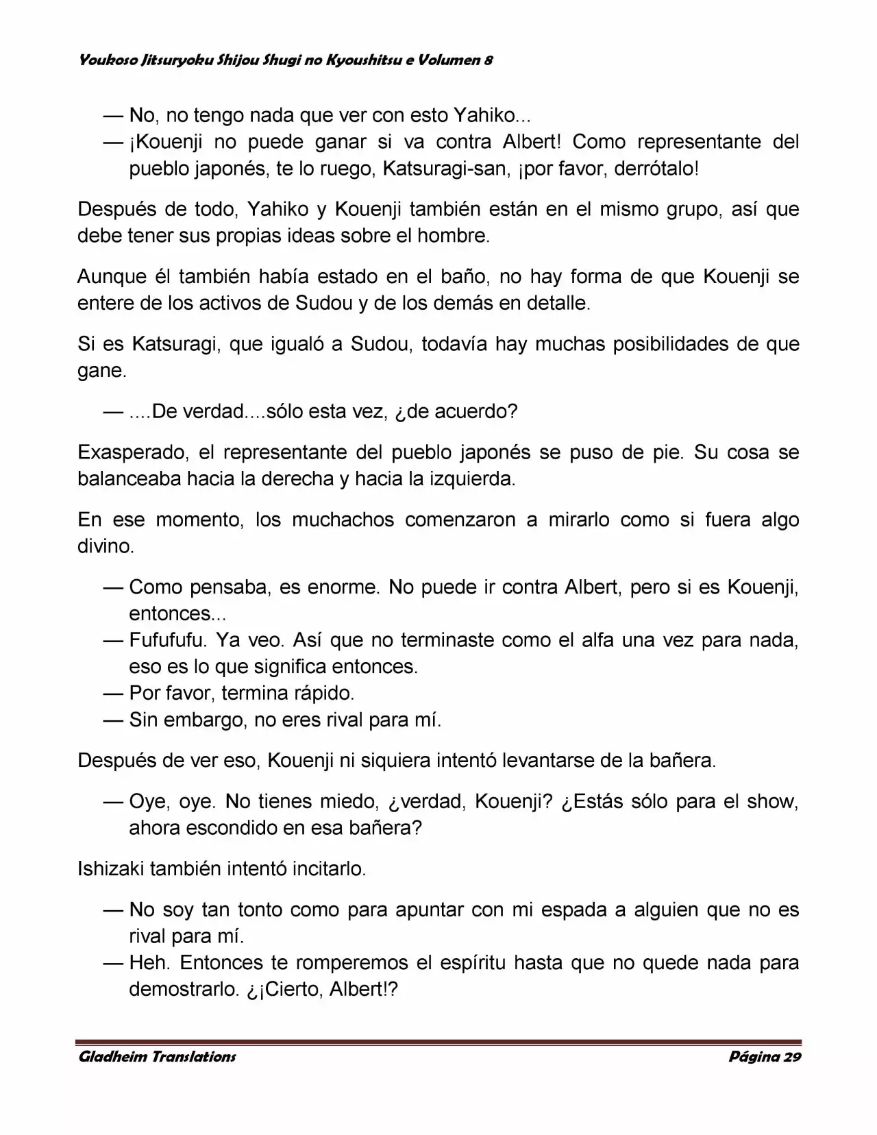 Página 29 del Manga