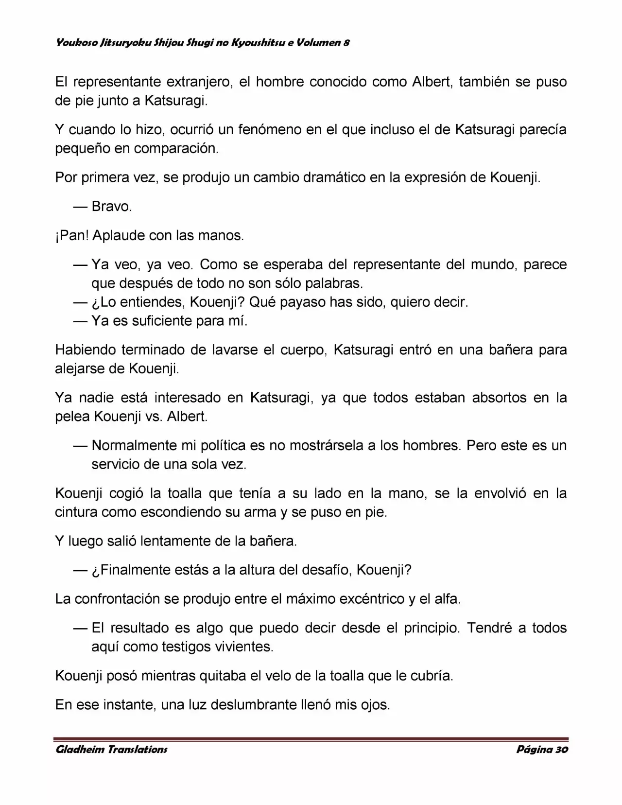 Página 30 del Manga