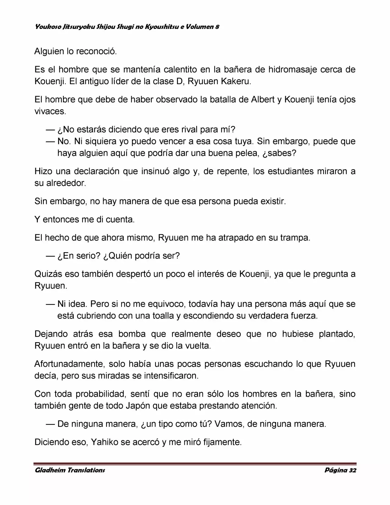 Página 32 del Manga