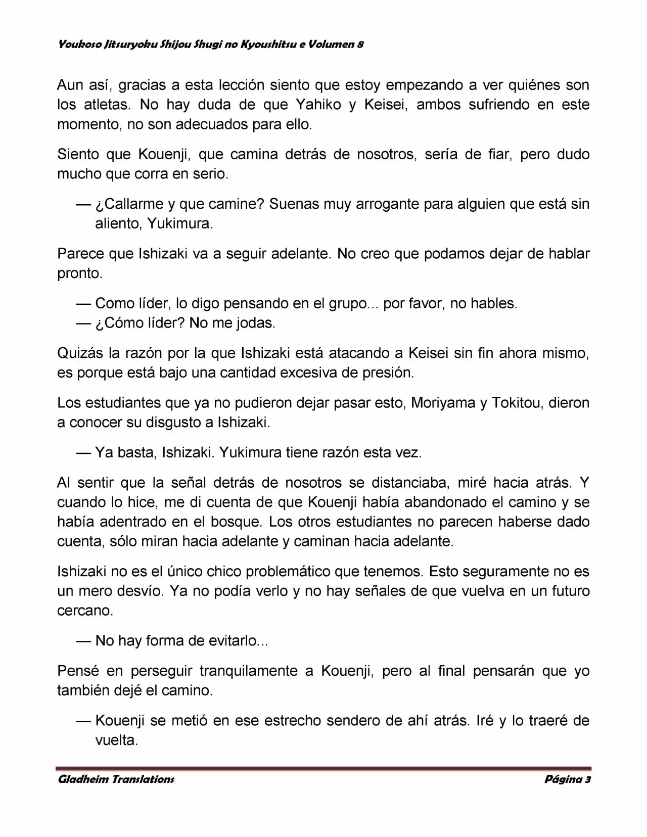Página 3 del Manga