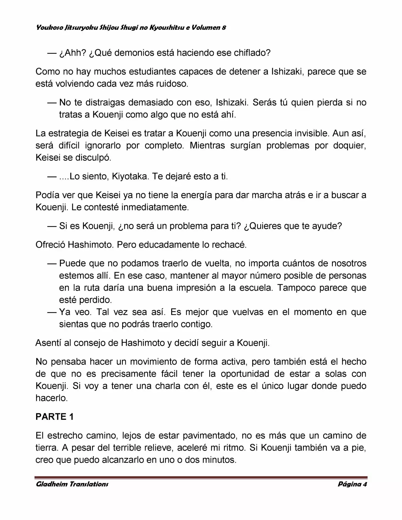 Página 4 del Manga