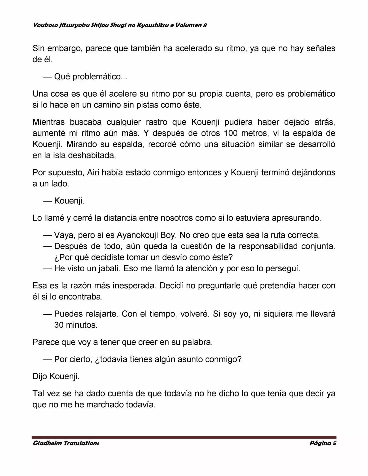 Página 5 del Manga