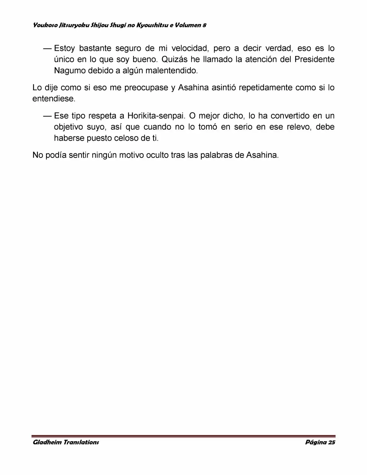Página 25 del Manga