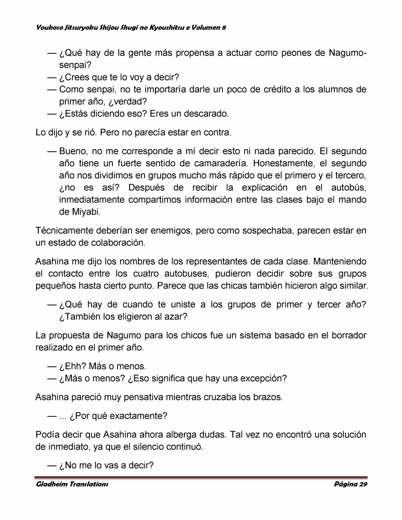 Página 29 del Manga