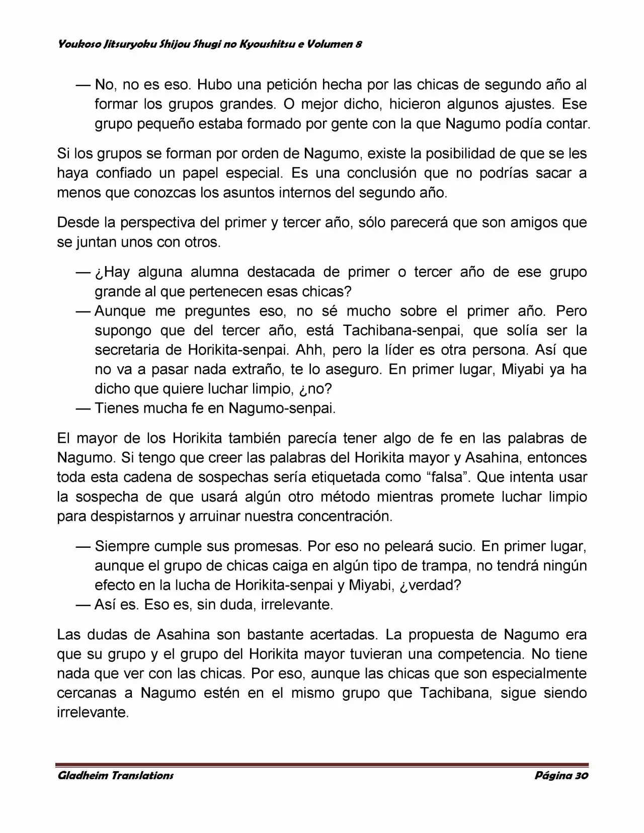 Página 30 del Manga