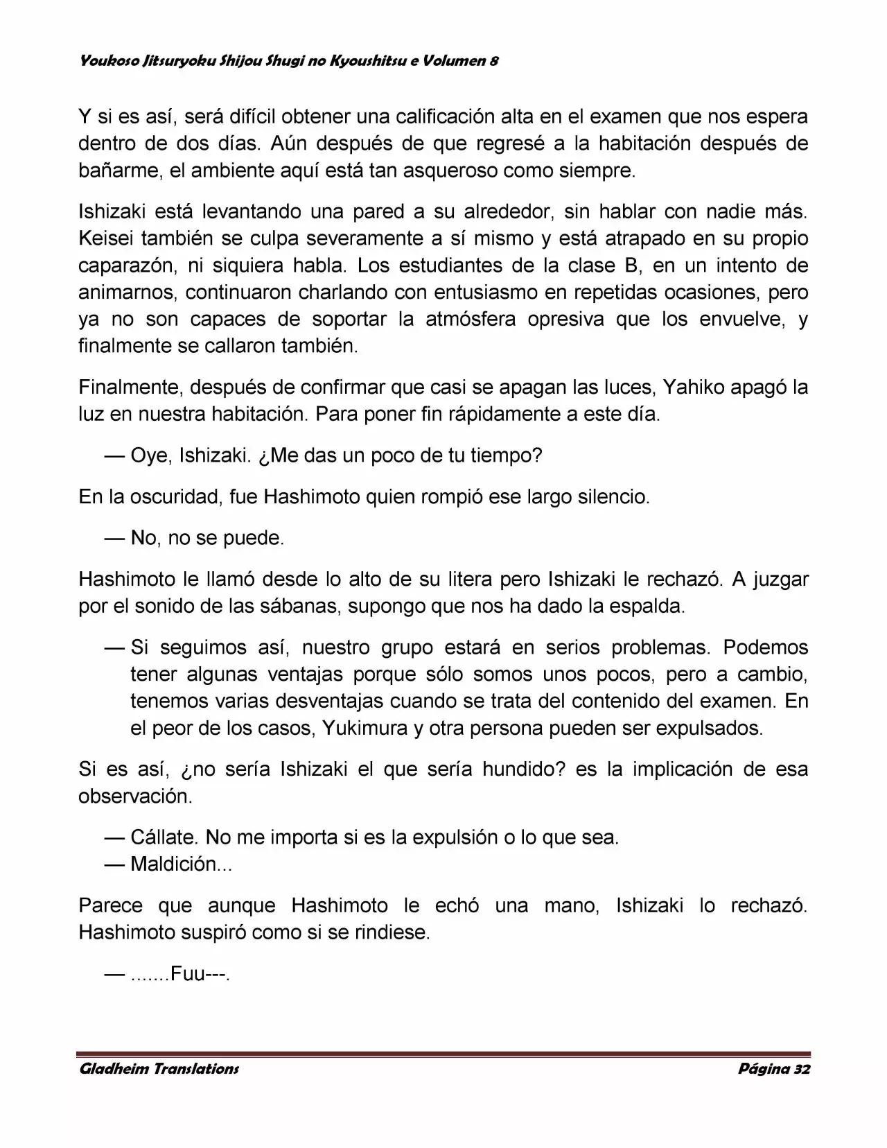 Página 32 del Manga