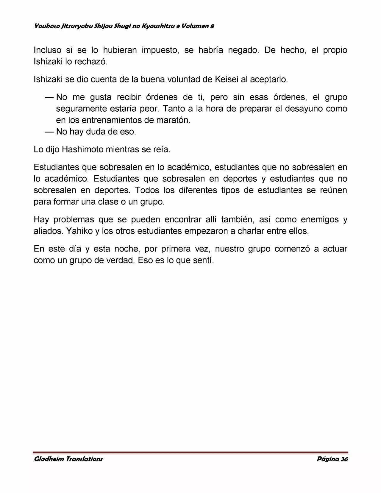 Página 36 del Manga