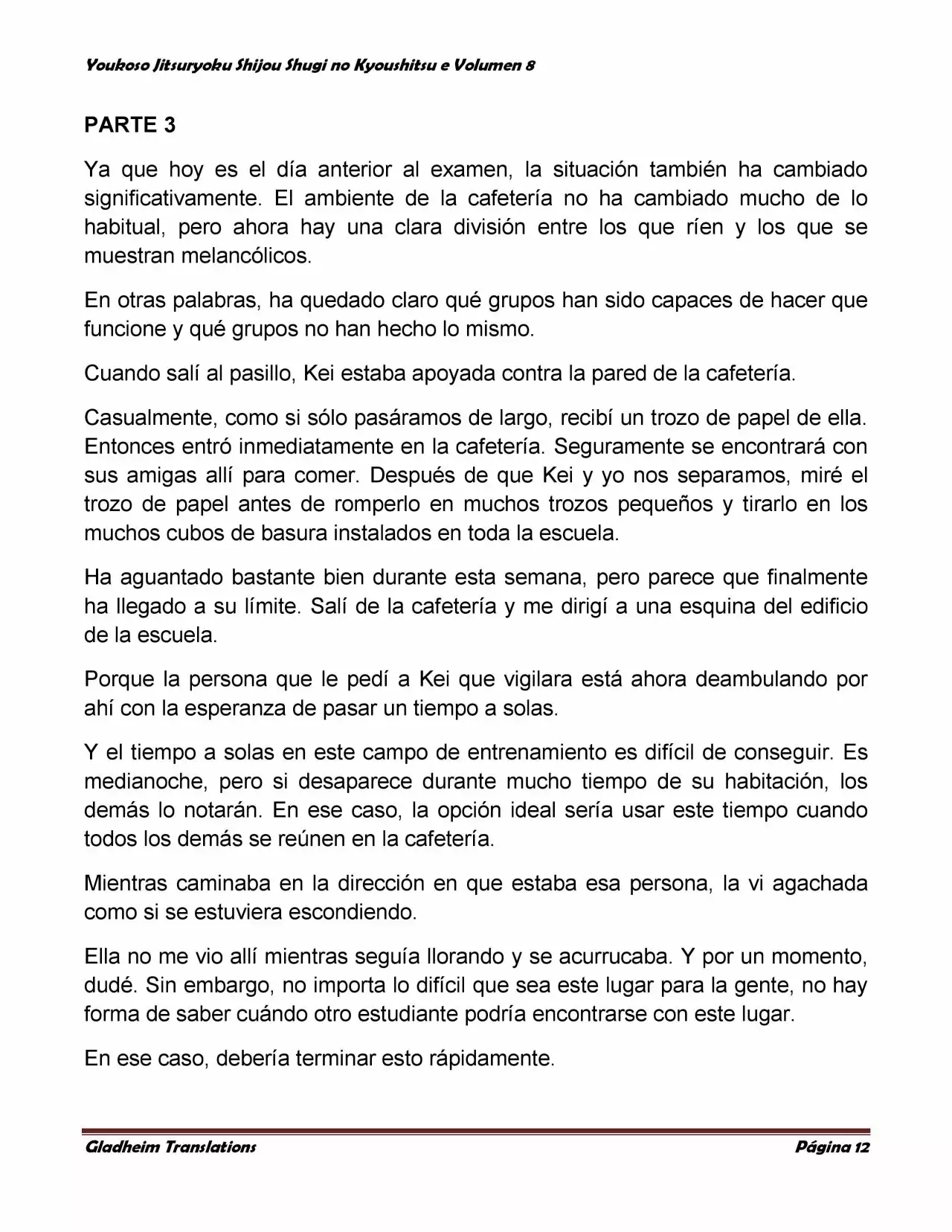 Página 12 del Manga