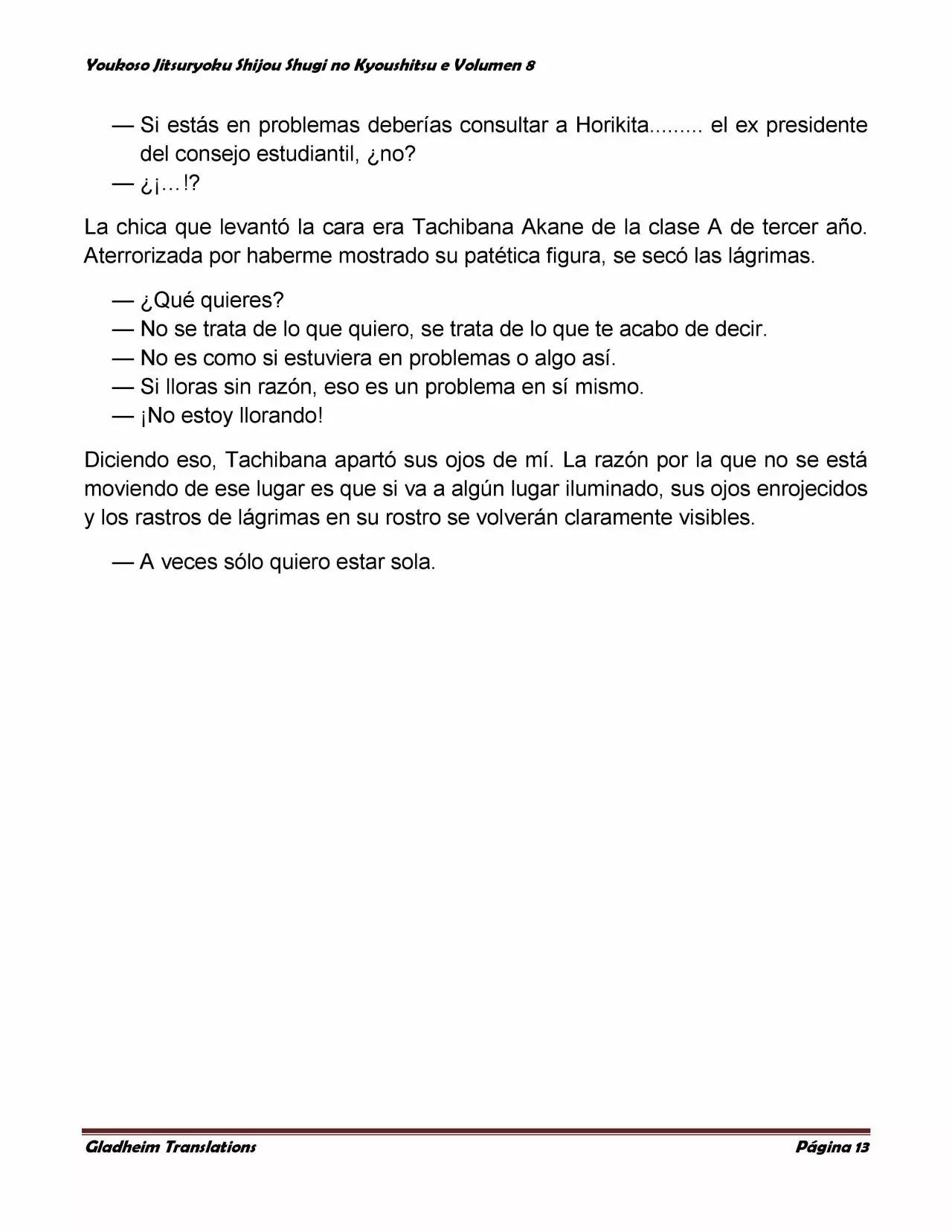 Página 13 del Manga