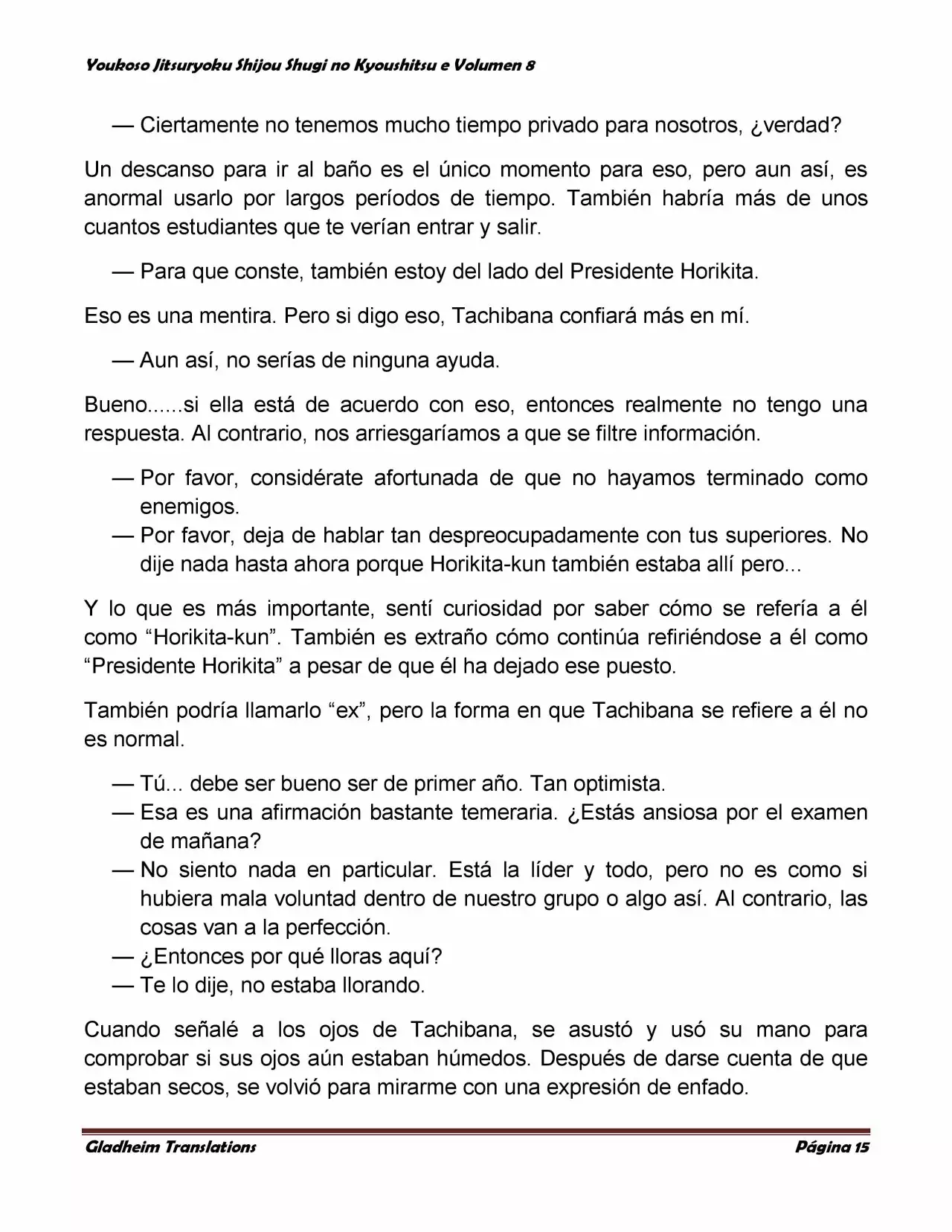 Página 15 del Manga