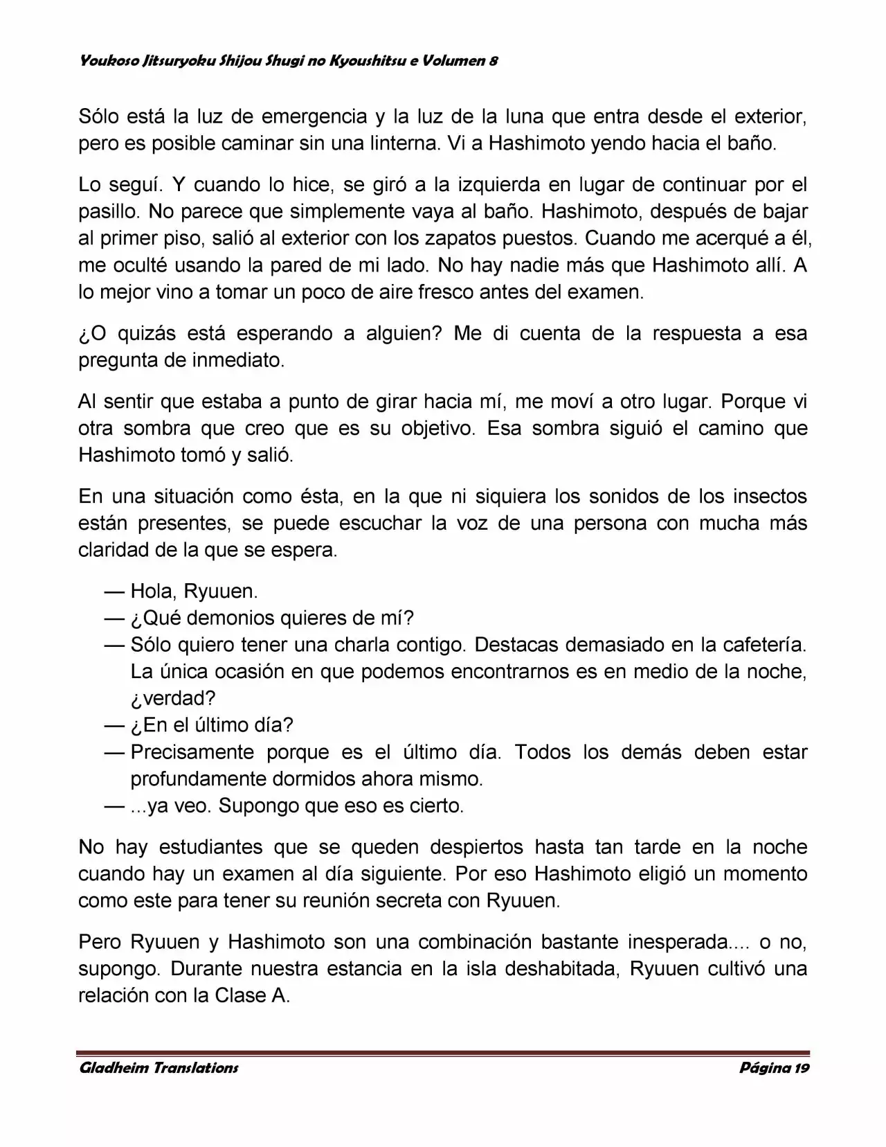 Página 19 del Manga