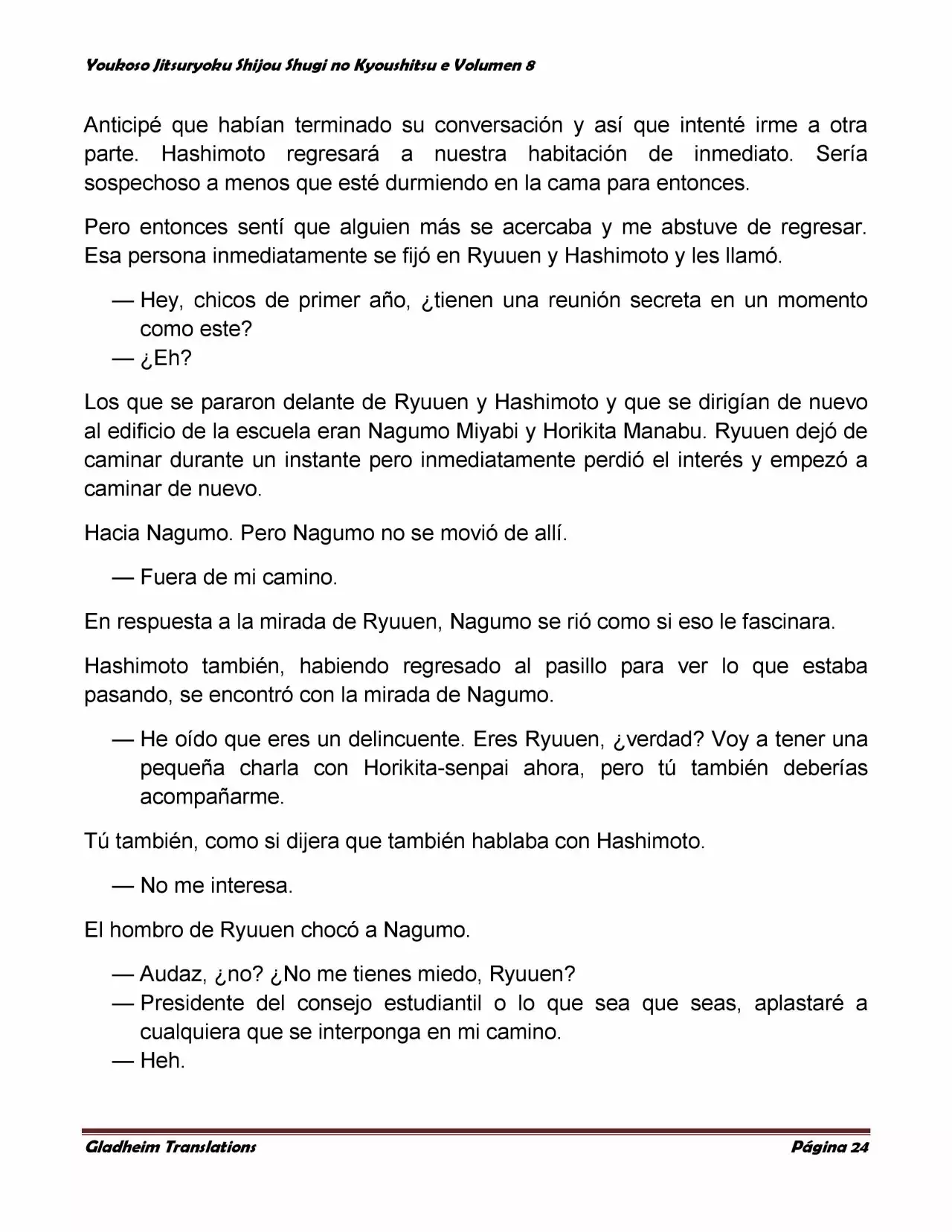 Página 24 del Manga