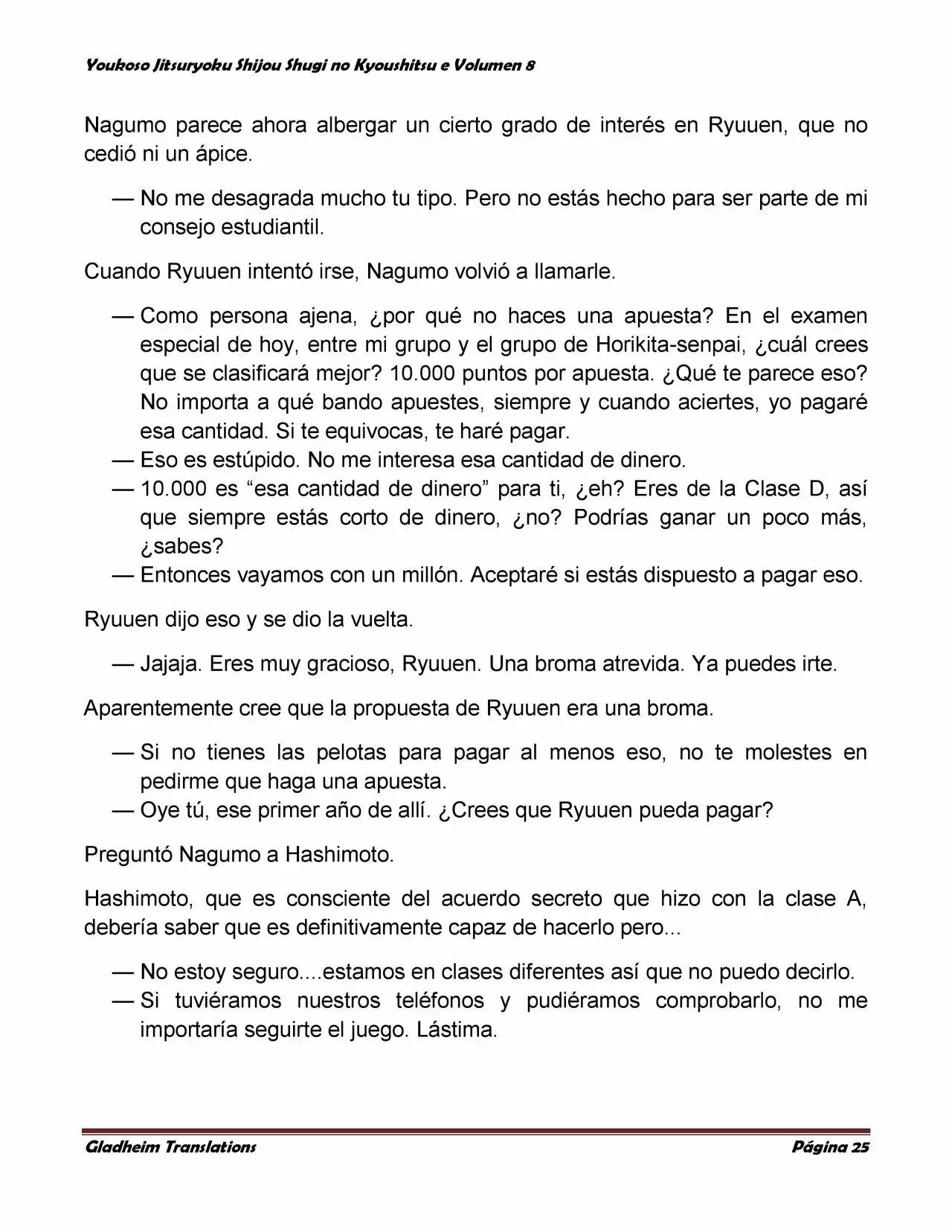 Página 25 del Manga