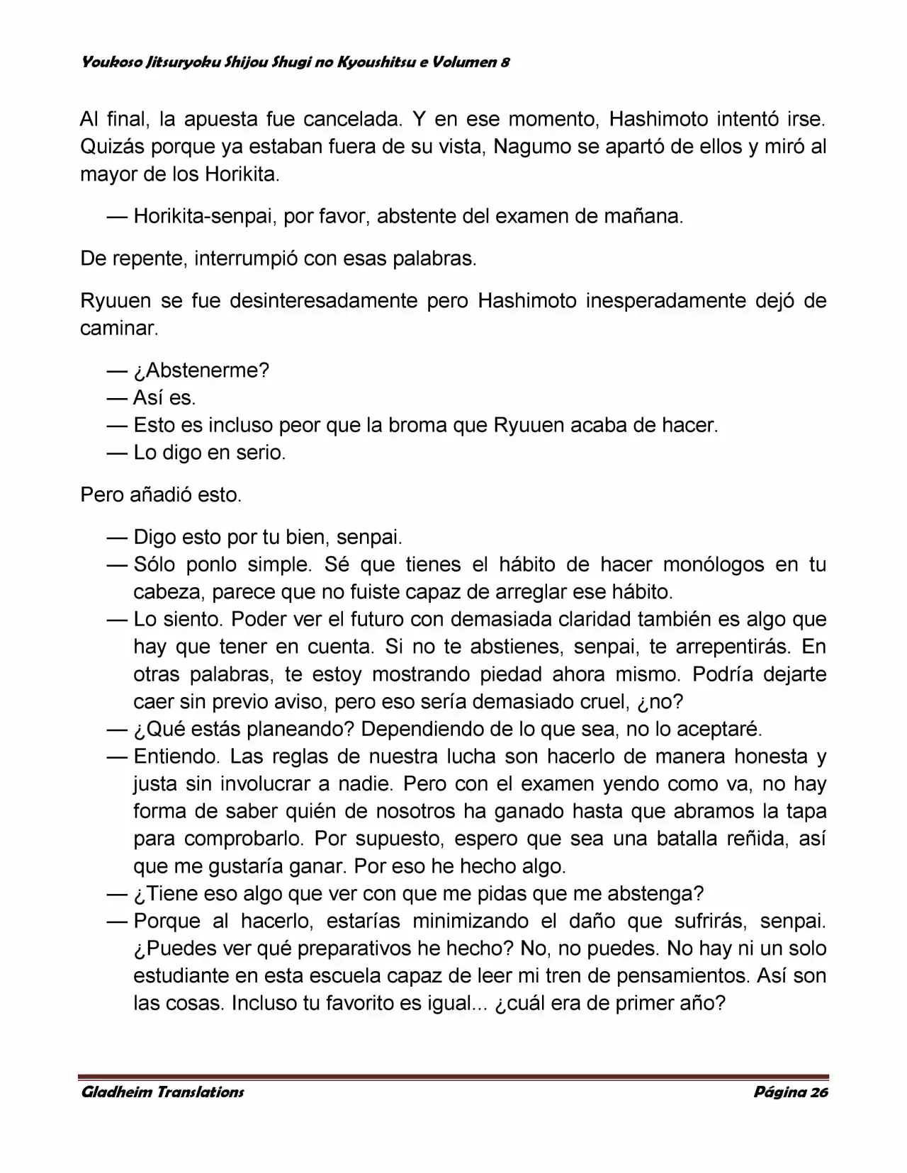 Página 26 del Manga